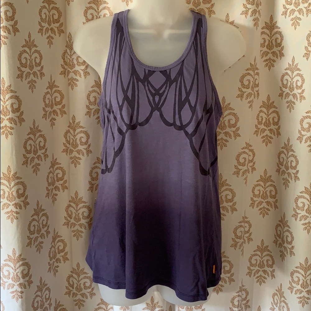 Lucy Purple racer back tank top SP